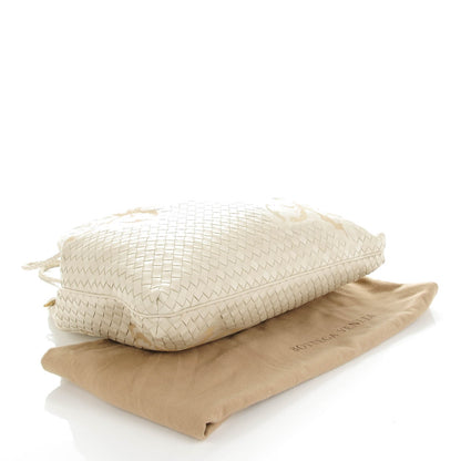 Bottega Veneta Nappa Intreciatto Butterfly Farfalle Tote Cream 4 of 8