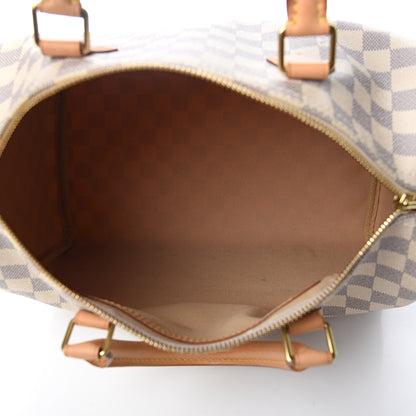 Louis Vuitton Damier Azur Speedy 30 4 of 13