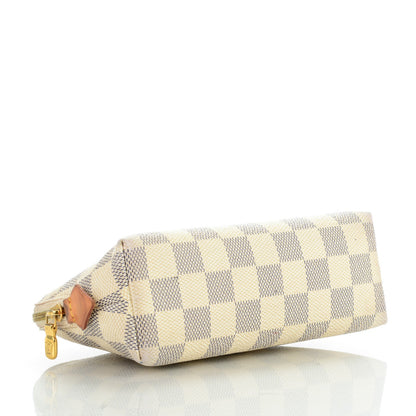 Louis Vuitton Damier Azur Cosmetic Pouch 4 of 10