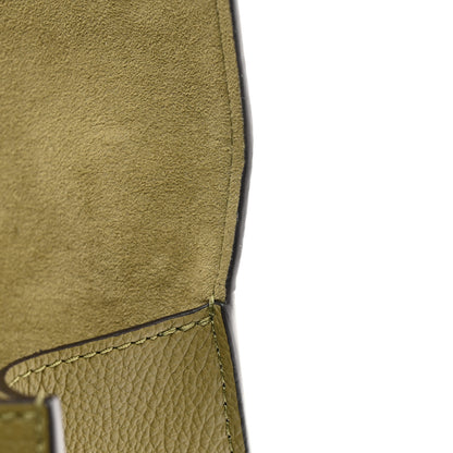 Louis Vuitton Soft Calfskin Mylockme Chain Bag BB Smokey Brown Green 10 of 10