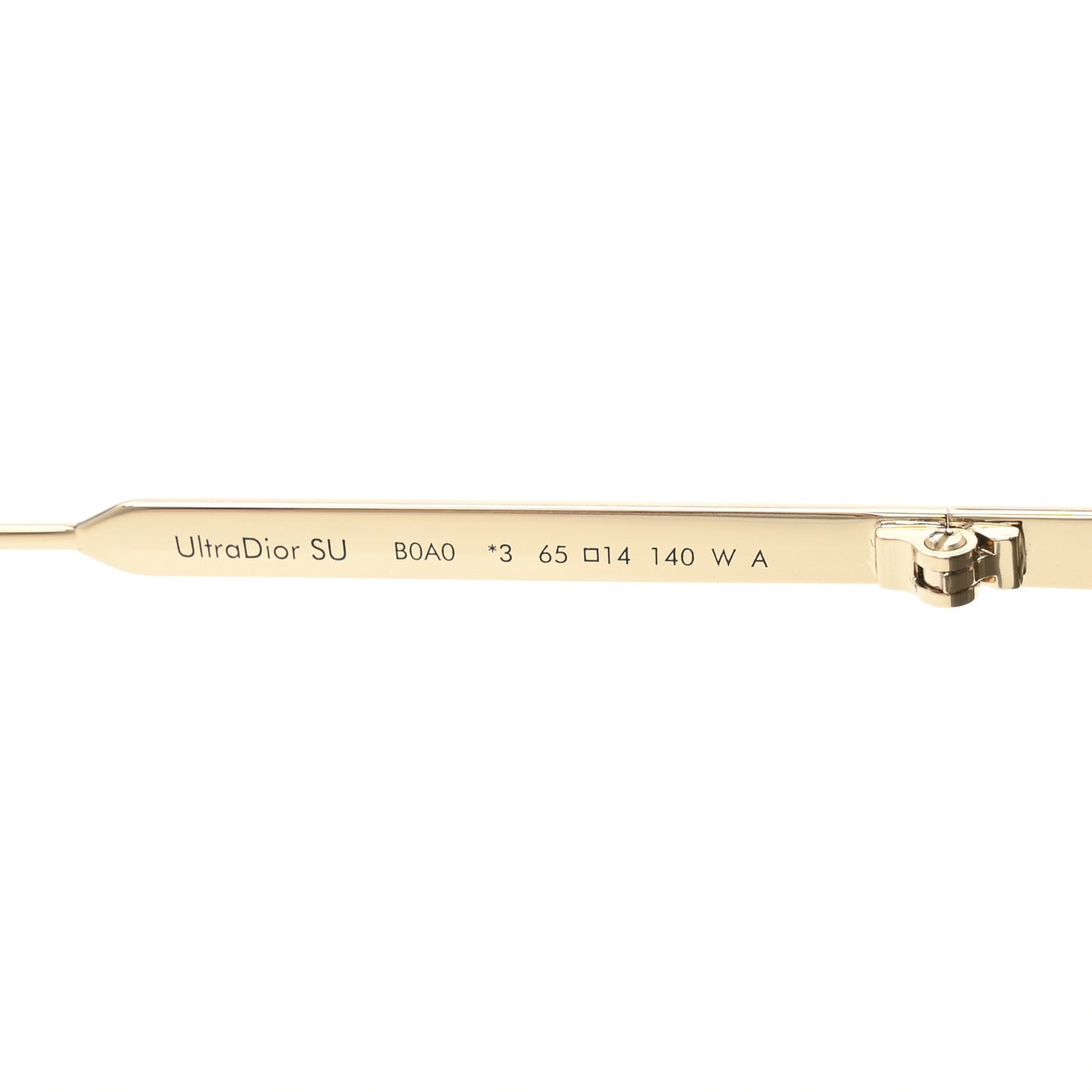 UltraDior SU Sunglasses Gold Blue
