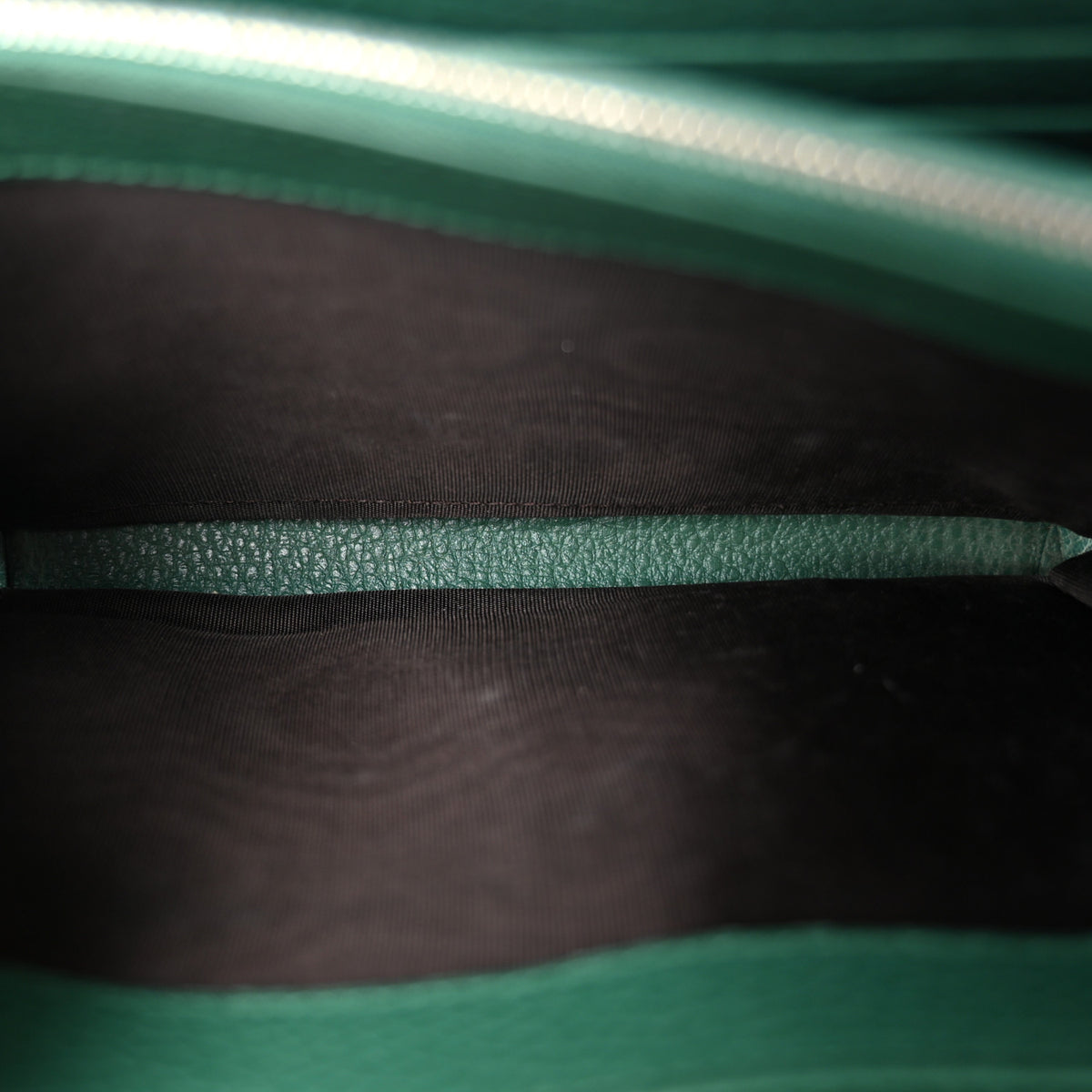 Calfskin Mini Dionysus Chain Wallet Emerald