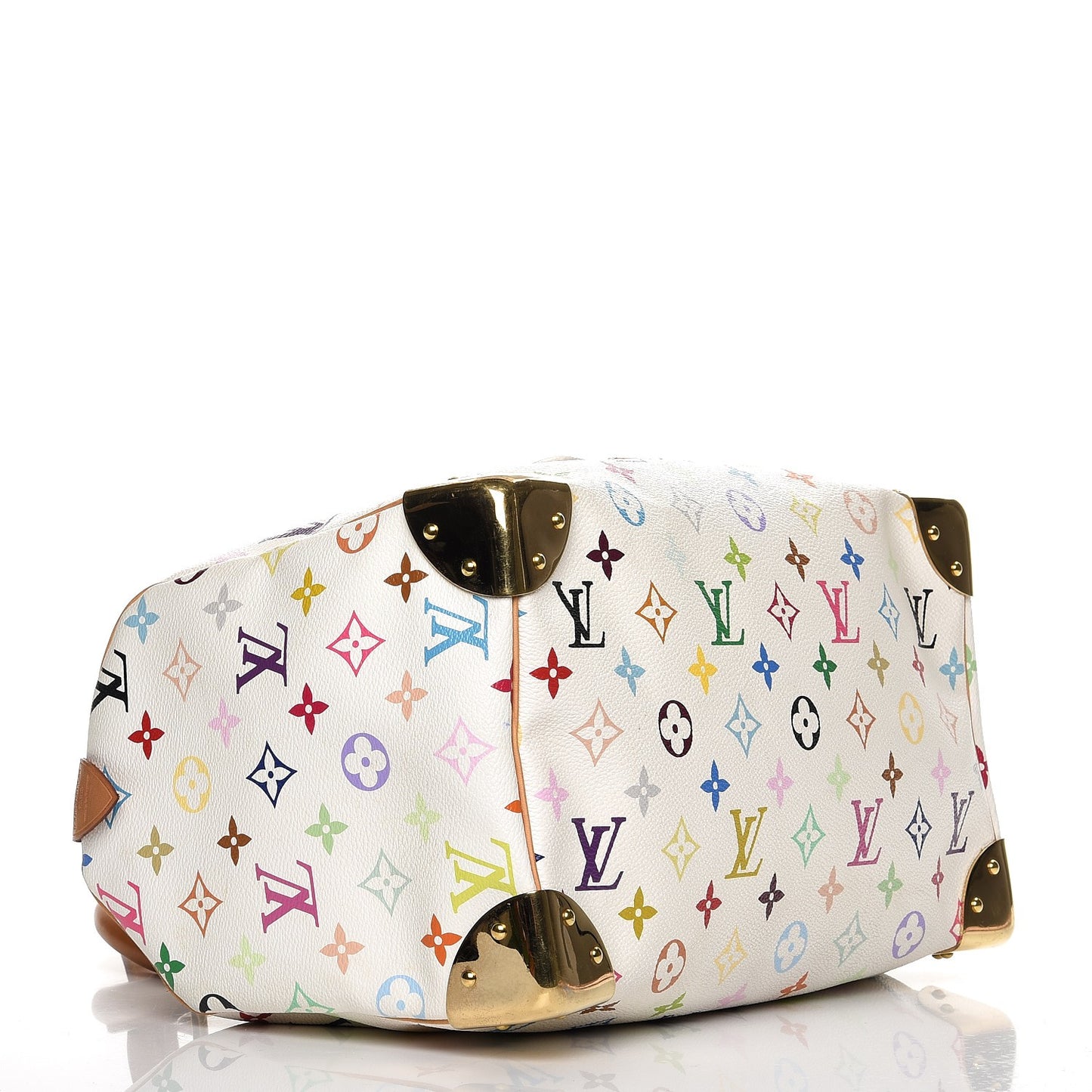 Monogram Multicolor Speedy 30 White