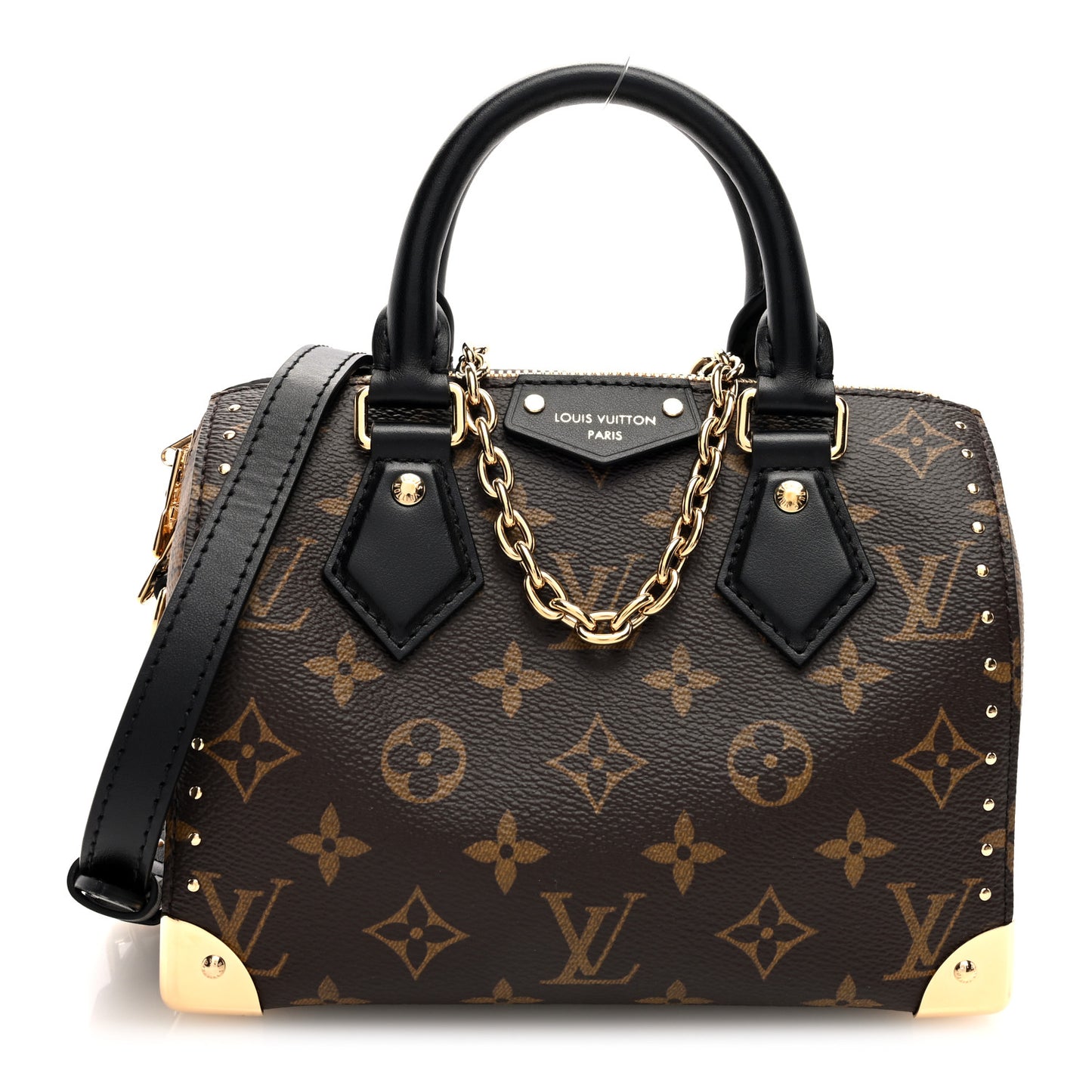 Reverse Monogram Speedy Trunk 20