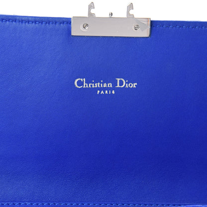 Christian Dior Lambskin Cannage Miss Dior Promenade Pouch Blue 6 of 8