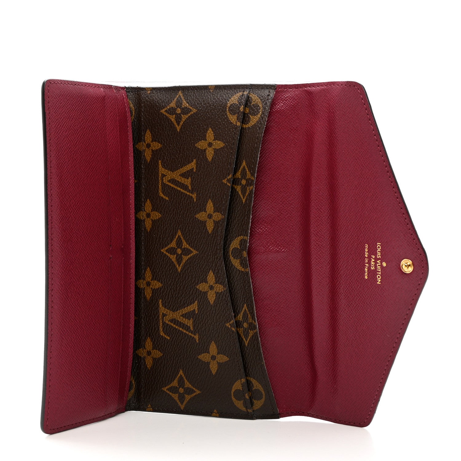 Louis Vuitton Monogram Josephine Wallet Fuchsia 5 of 8