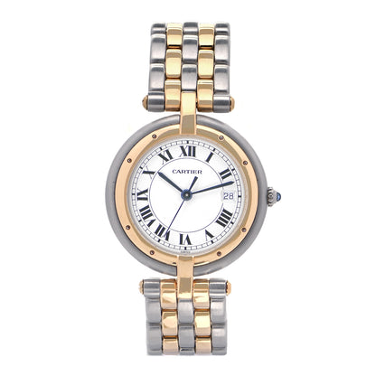 Cartier Stainless Steel 18K Yellow Gold 29mm Panthere Vendome Quartz Watch 1 of 4