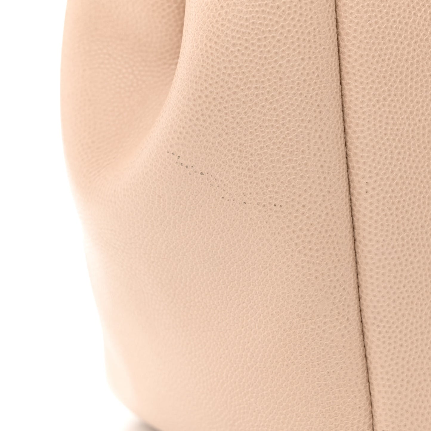 Caviar Quilted Large Business Affinity Shopping Bag Beige