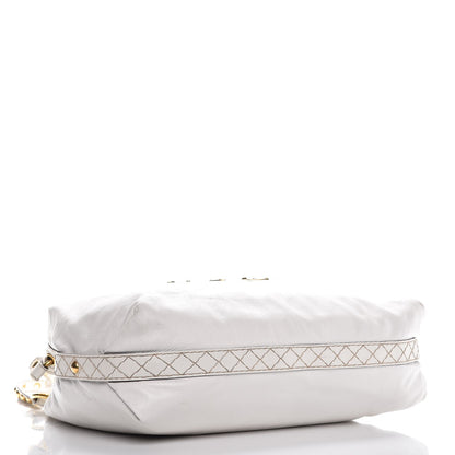 Gucci Calfskin Irina Tote White 4 of 11