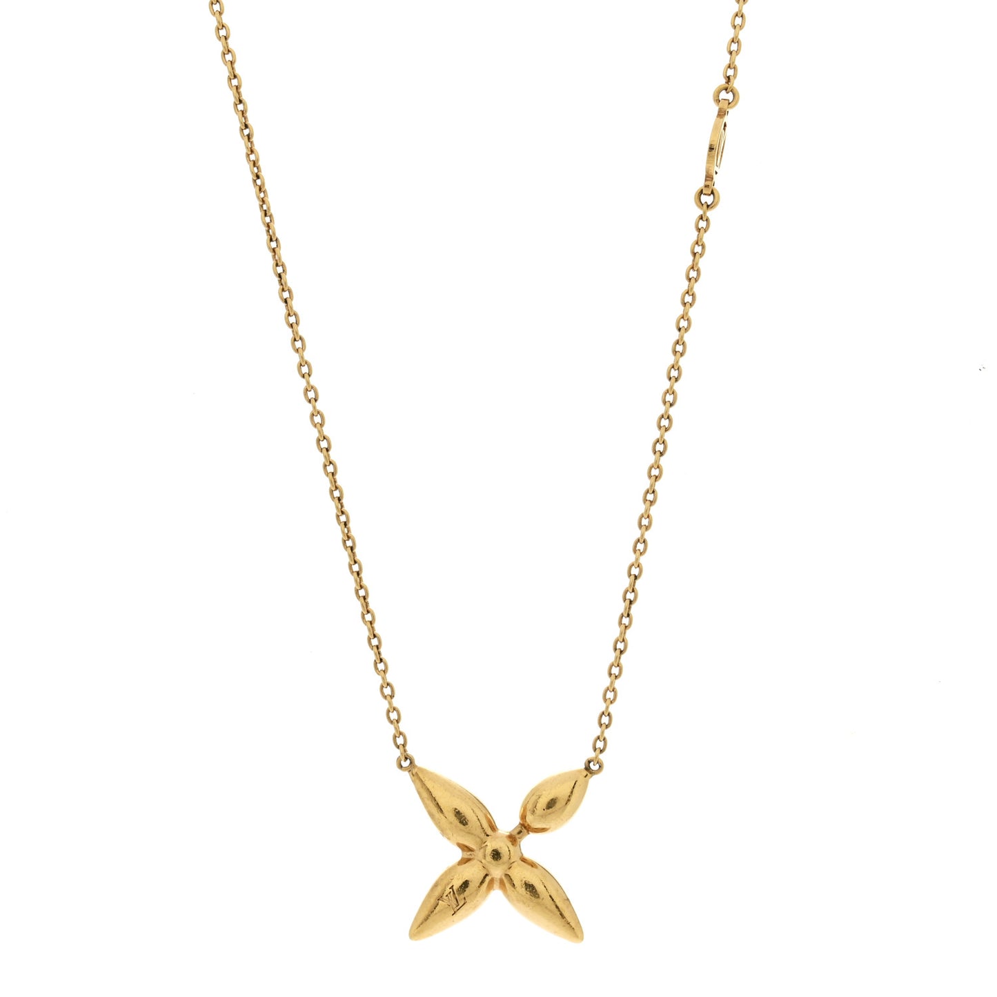 Metal Louisette Necklace Gold