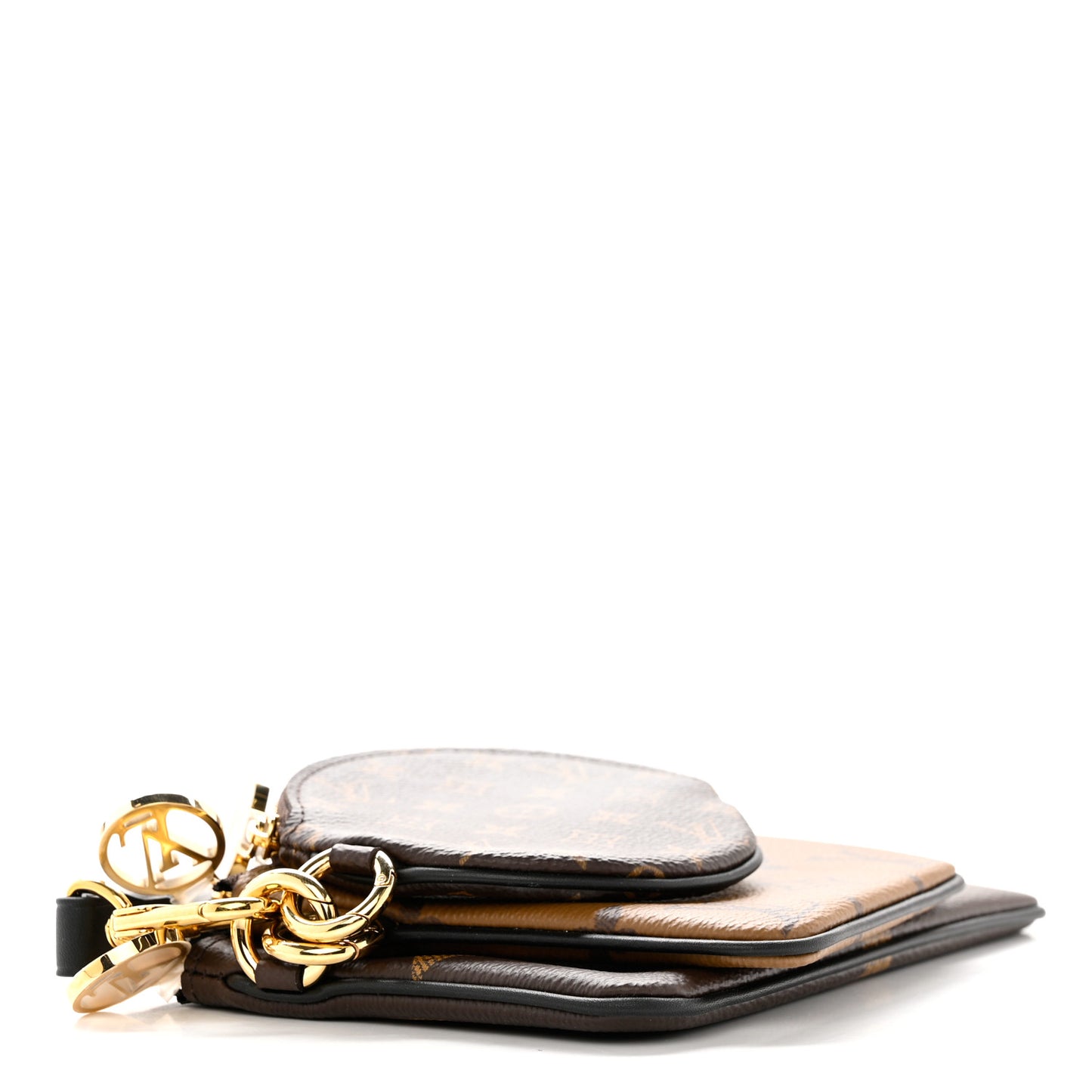Reverse Monogram Giant Trio Pouch
