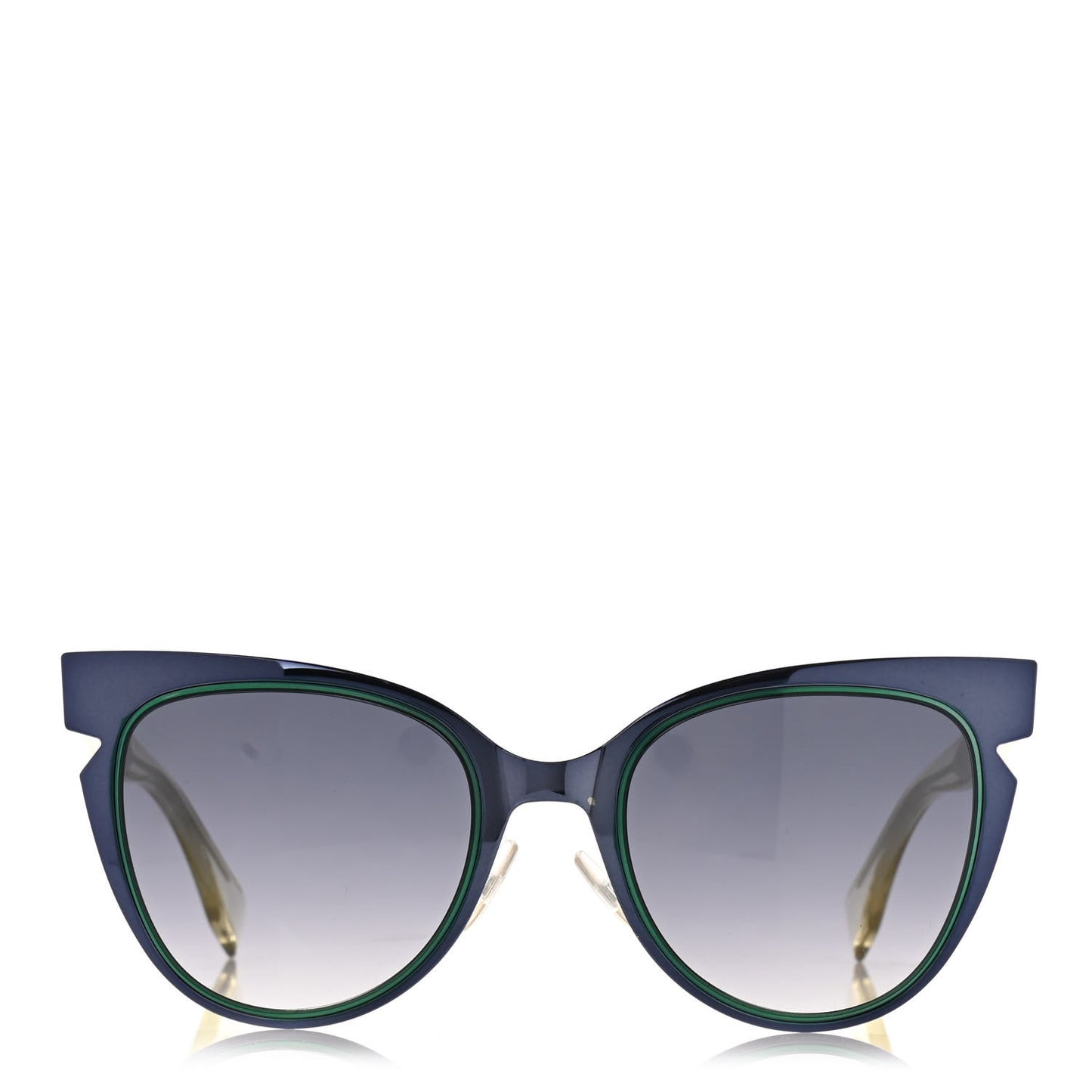 Cat Eye Lines Sunglasses FF 0133/S Blue