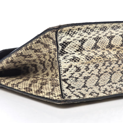 Gucci Snakeskin Small Lilith Top Handle Bag Beige 18 of 20