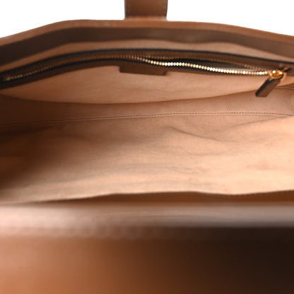 Gucci GG Supreme Monogram Azalea Calfskin Web Medium Jackie 1961 Hobo Beige Ebony Brown Sugar 5 of 10
