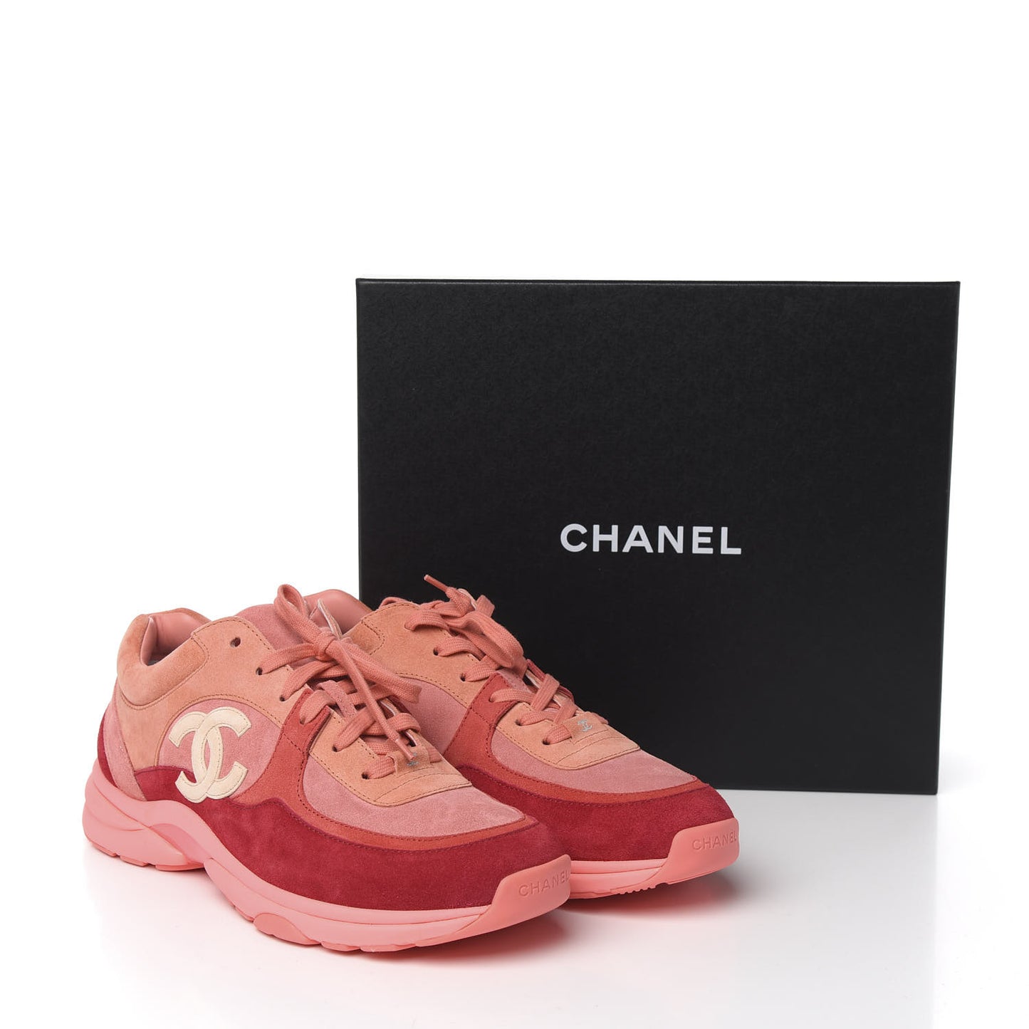 Kid Suede Calfskin Mens Sneakers 45 Coral