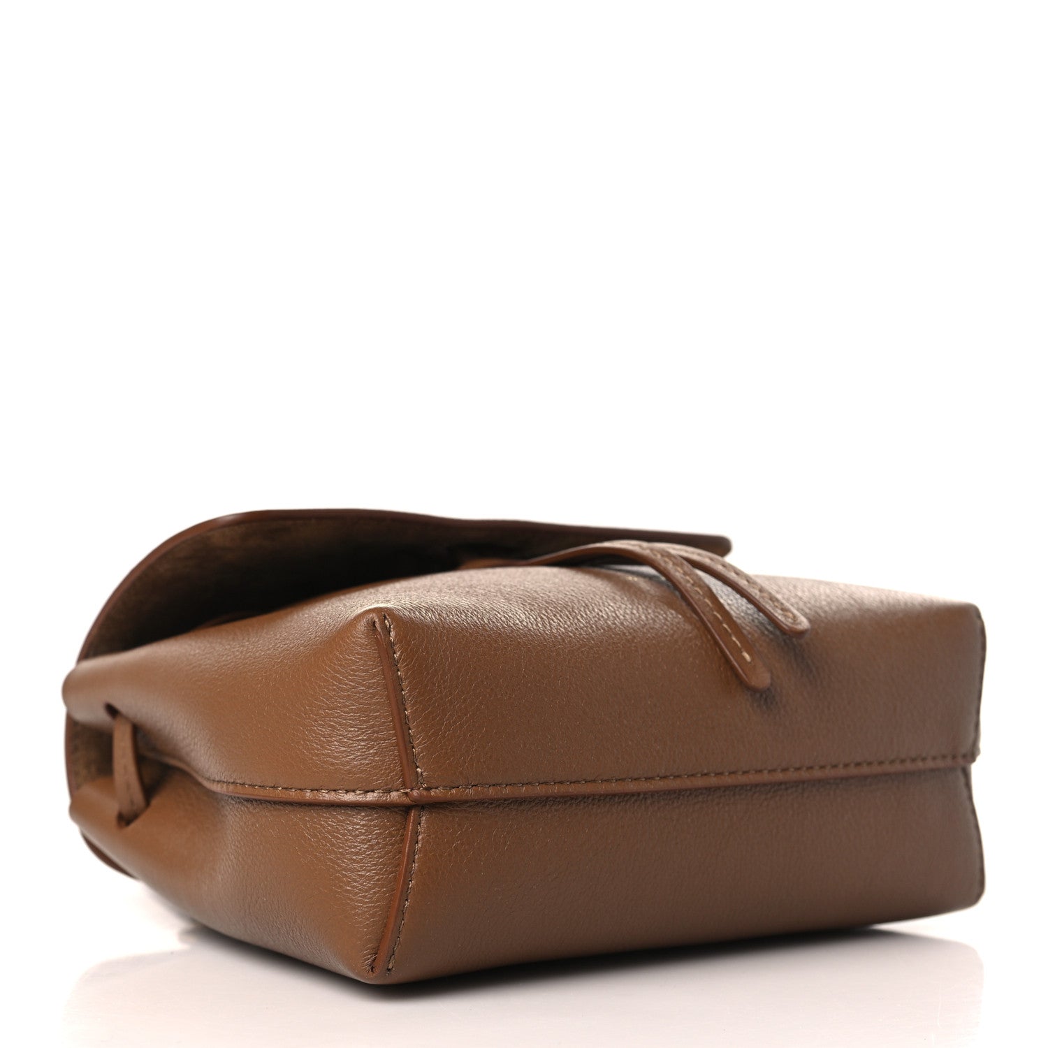 Mansur Gavriel Calfskin Mini Mini Soft Lady Bag Saddle 4 of 8