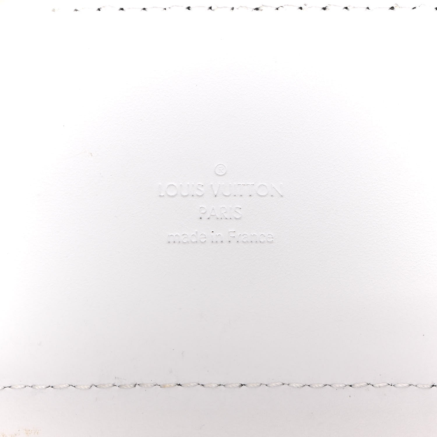Louis Vuitton Calfskin PVC Epi Plage Soft Trunk Optic White 6 of 11