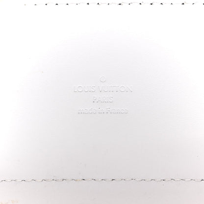 Louis Vuitton Calfskin PVC Epi Plage Soft Trunk Optic White 6 of 11