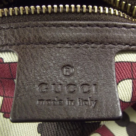 Gucci Guccissima Aviatrix Boston Chocolate 8 of 10