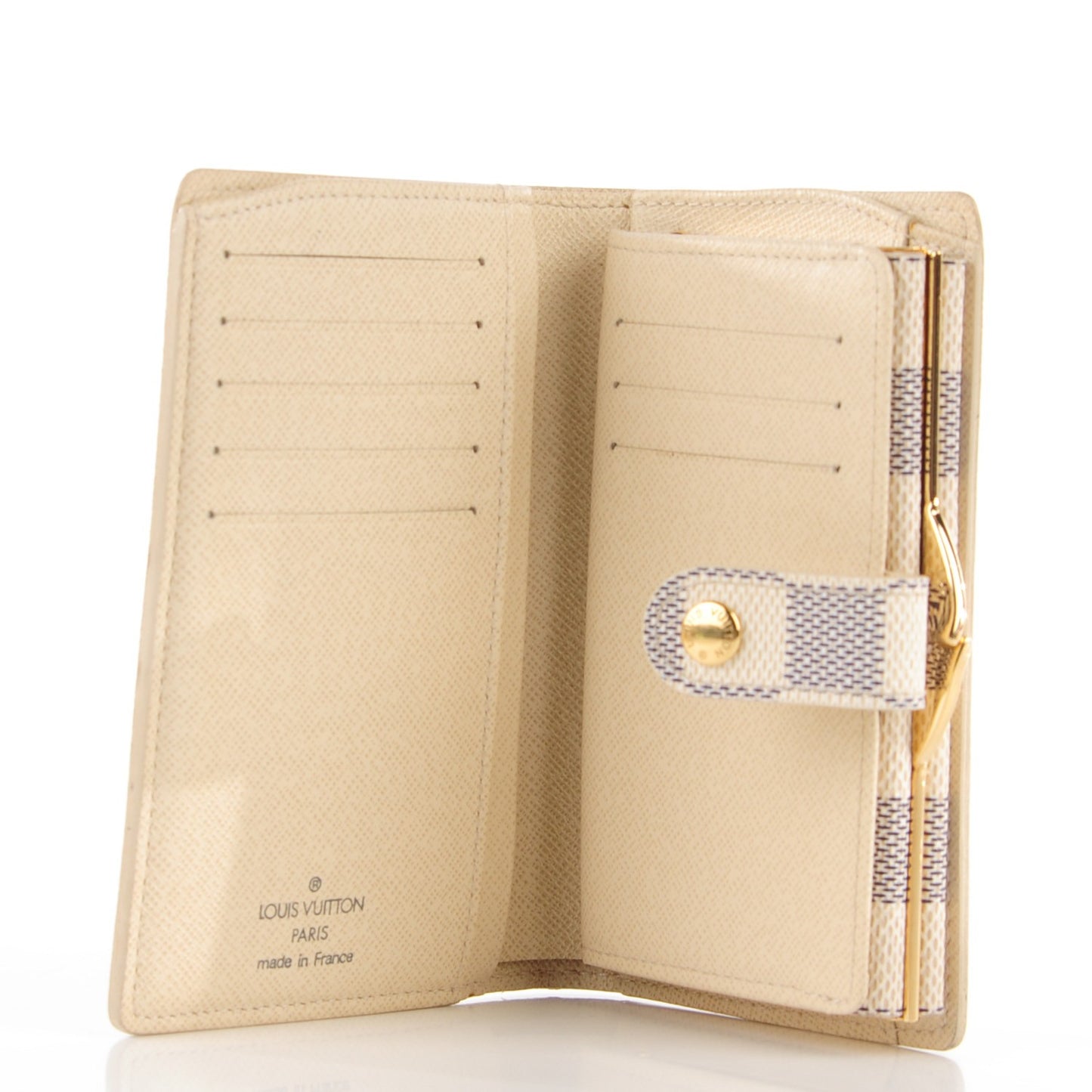 Damier Azur French Purse Wallet