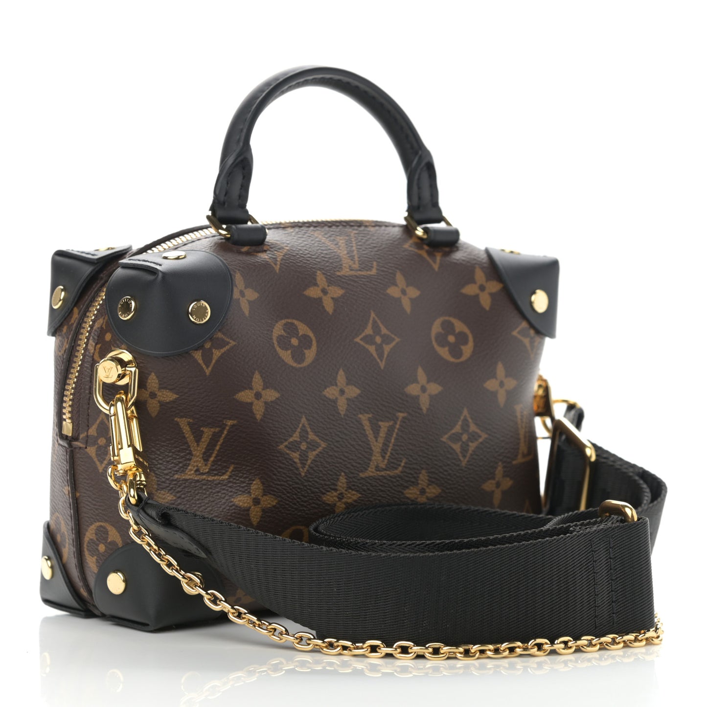 Monogram Petite Malle Souple Black