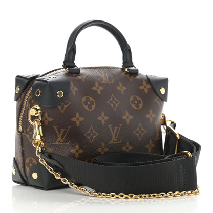 Louis Vuitton Monogram Petite Malle Souple Black 2 of 7