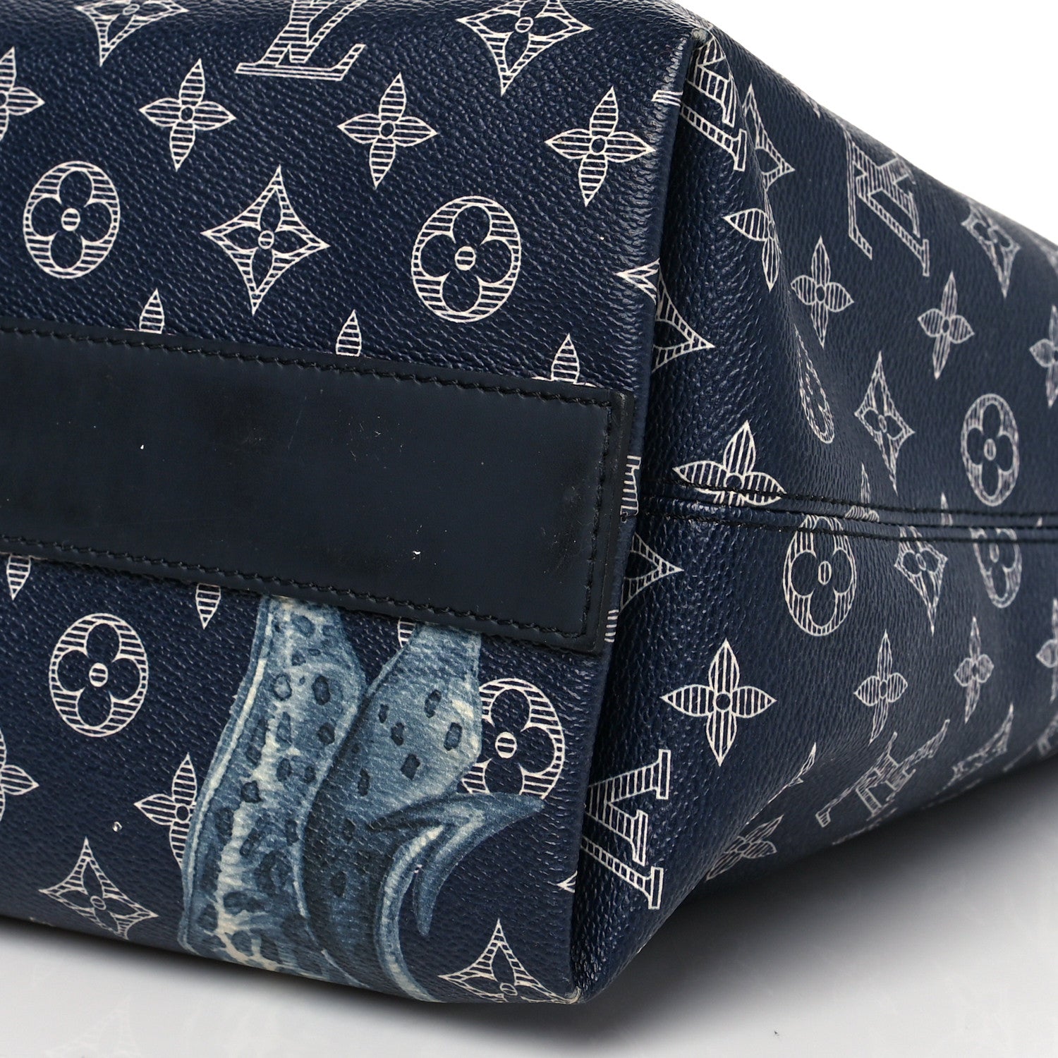 Louis Vuitton Savane Monogram Chapman Atlas Tote Ink 9 of 9