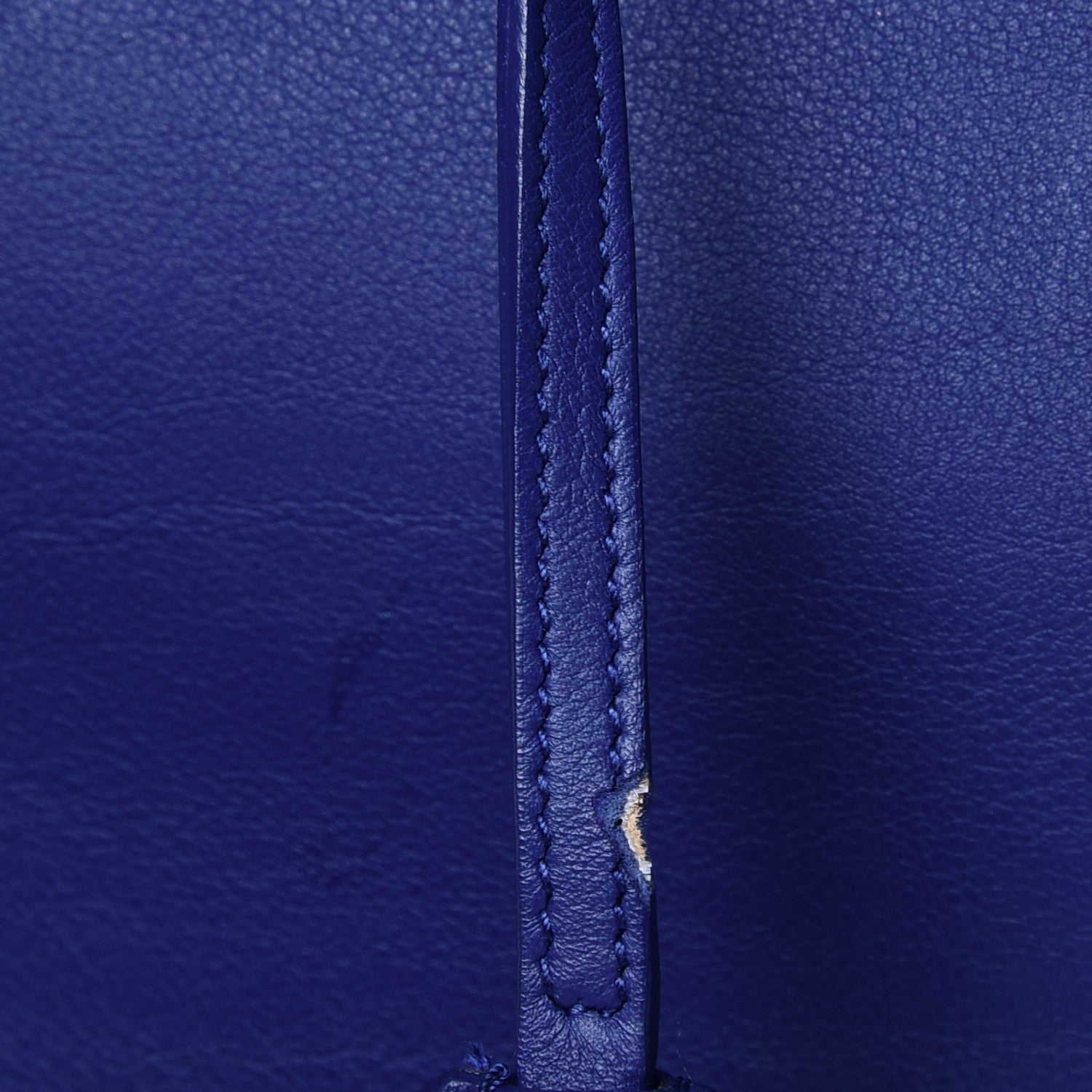 Saint Laurent Calfskin Suede Small Monogram Downtown Cabas Ultramarine 12 of 12