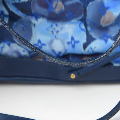 Louis Vuitton Nylon Monogram Ikat Noefull MM Grand Blue 21 of 22