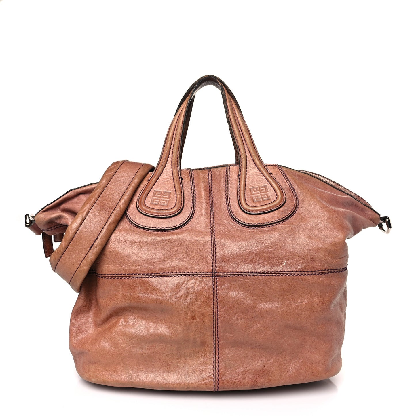 Wrinkled Lambskin Medium Nightingale Tan