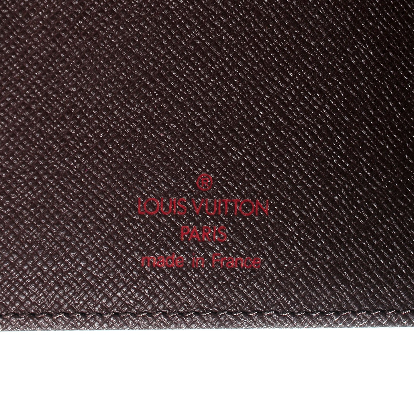 Damier Ebene Medium Ring Agenda