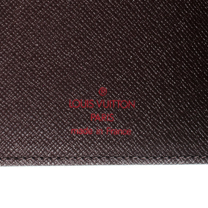 Louis Vuitton Damier Ebene Medium Ring Agenda 6 of 7