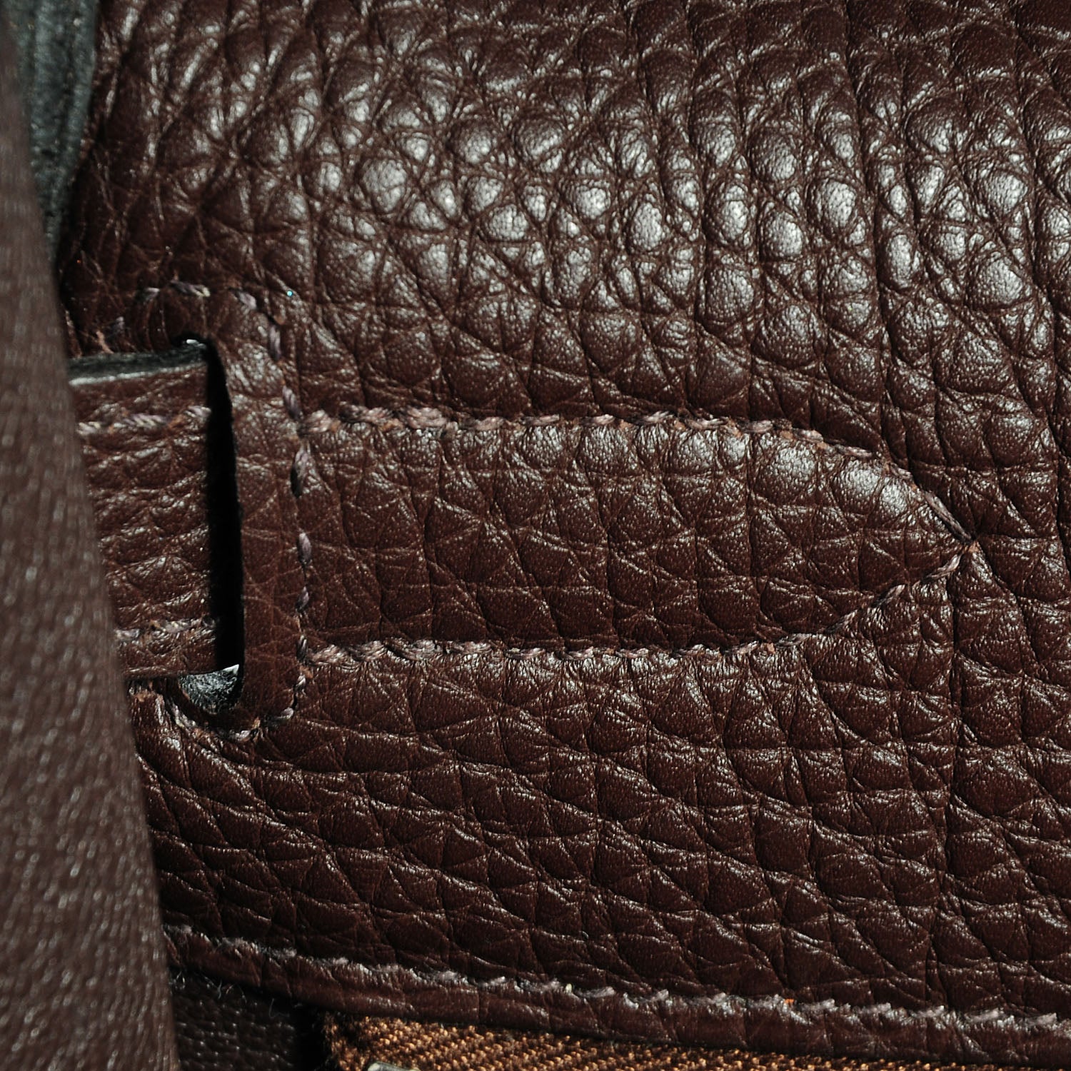 Hermes Togo Kelly Retourne 35 Chocolate 12 of 27