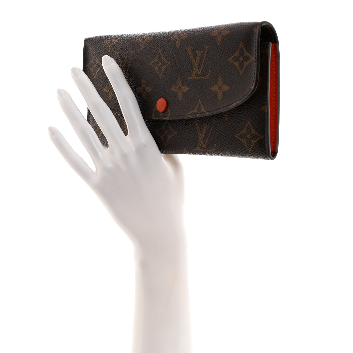 Louis Vuitton Monogram Emilie Wallet Poppy 2 of 7