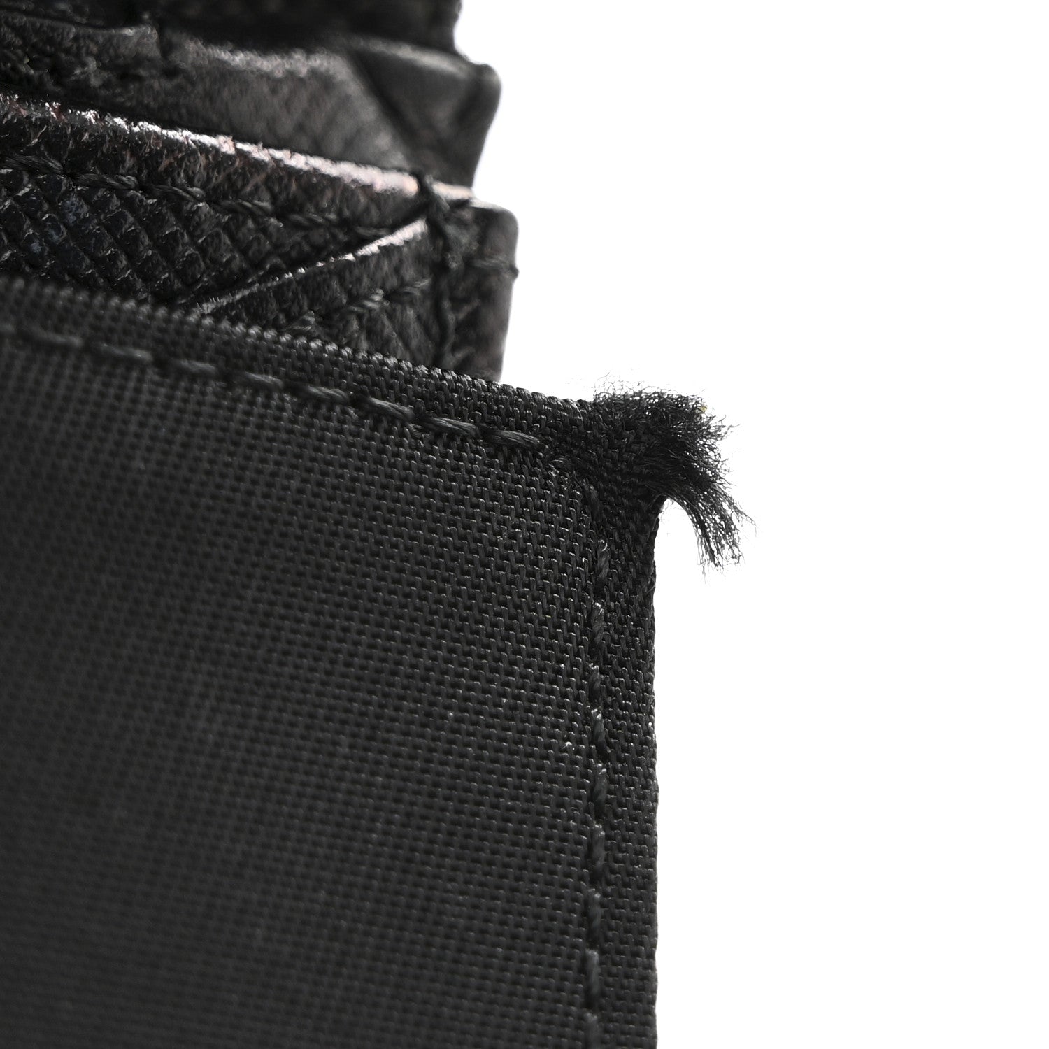 Prada Tessuto Nylon Continental Flap Wallet Black 10 of 10