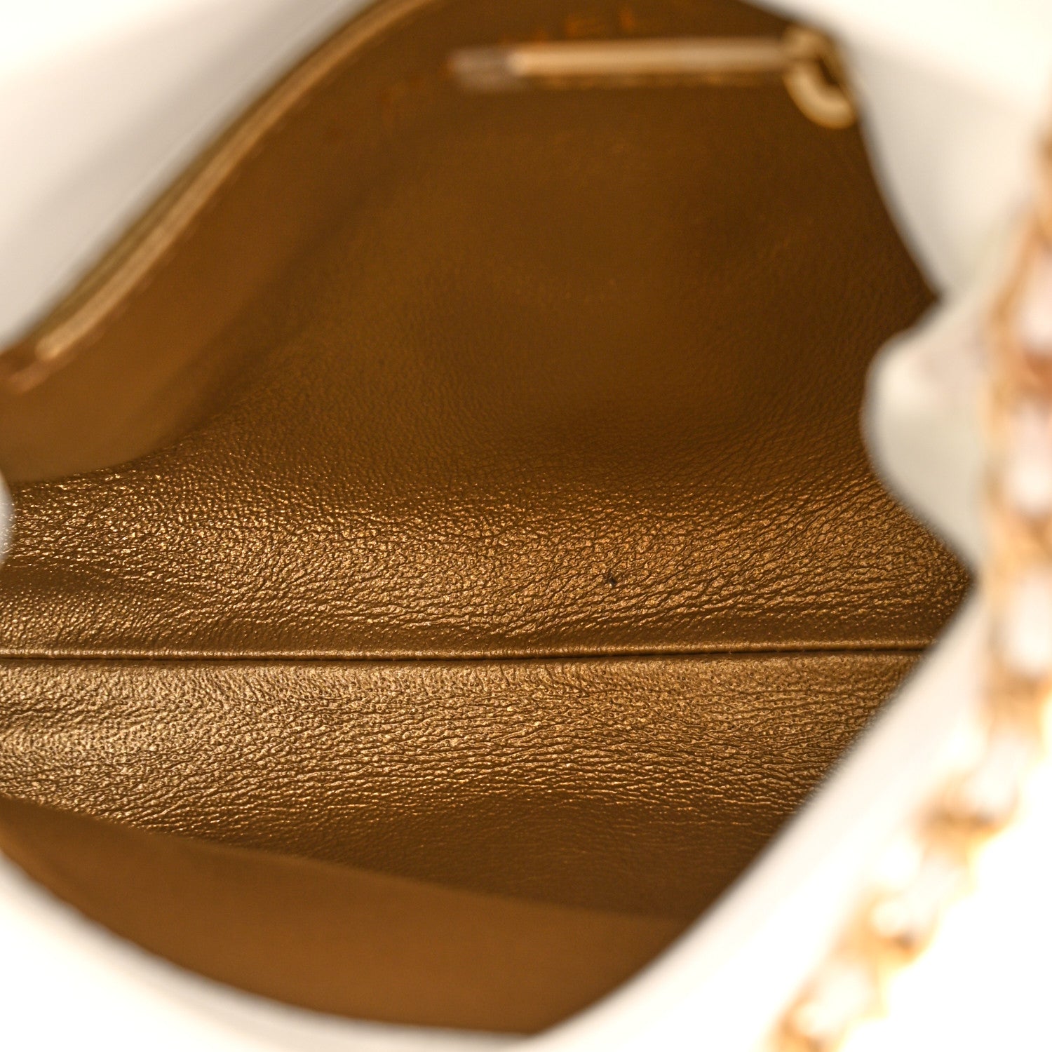 Chanel Lambskin Quilted Side-Packs White 6 of 13