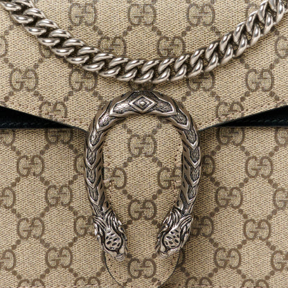 Gucci GG Supreme Monogram Small Dionysus Shoulder Bag Black 8 of 12