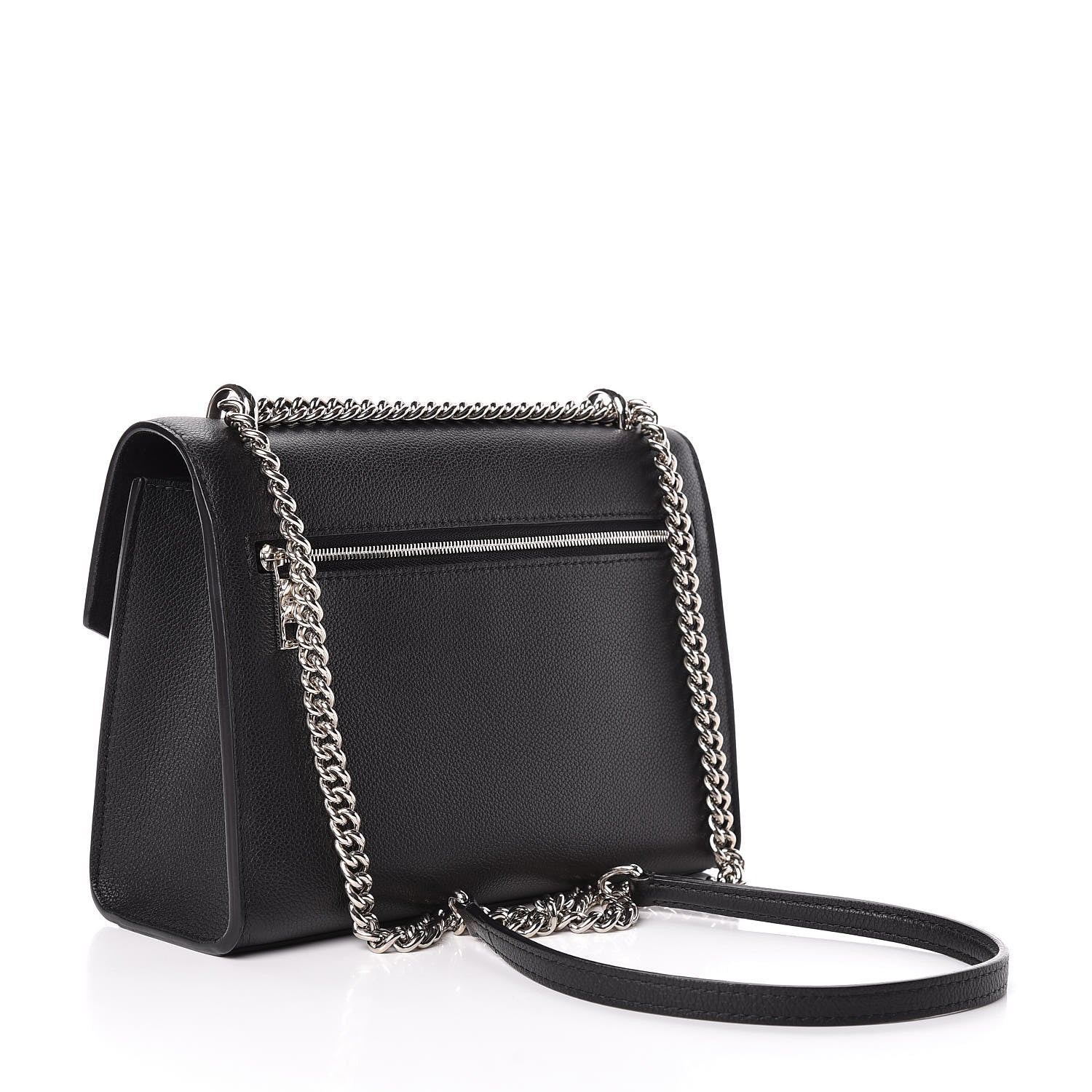 Louis Vuitton Soft Calfskin My Lockme Chain Bag BB Black 3 of 11