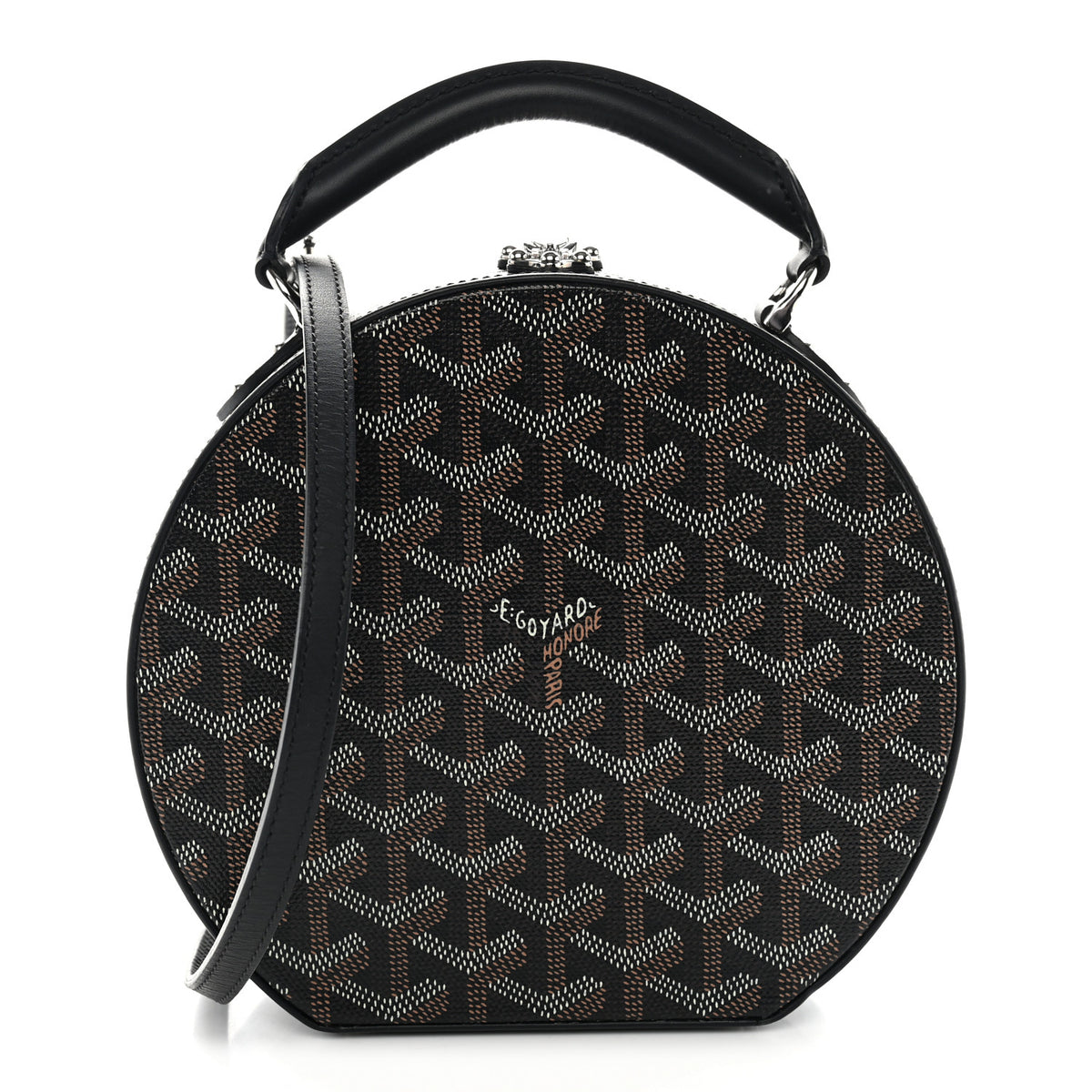 Goyard Goyardine Alto Hatbox Black 1 of 11