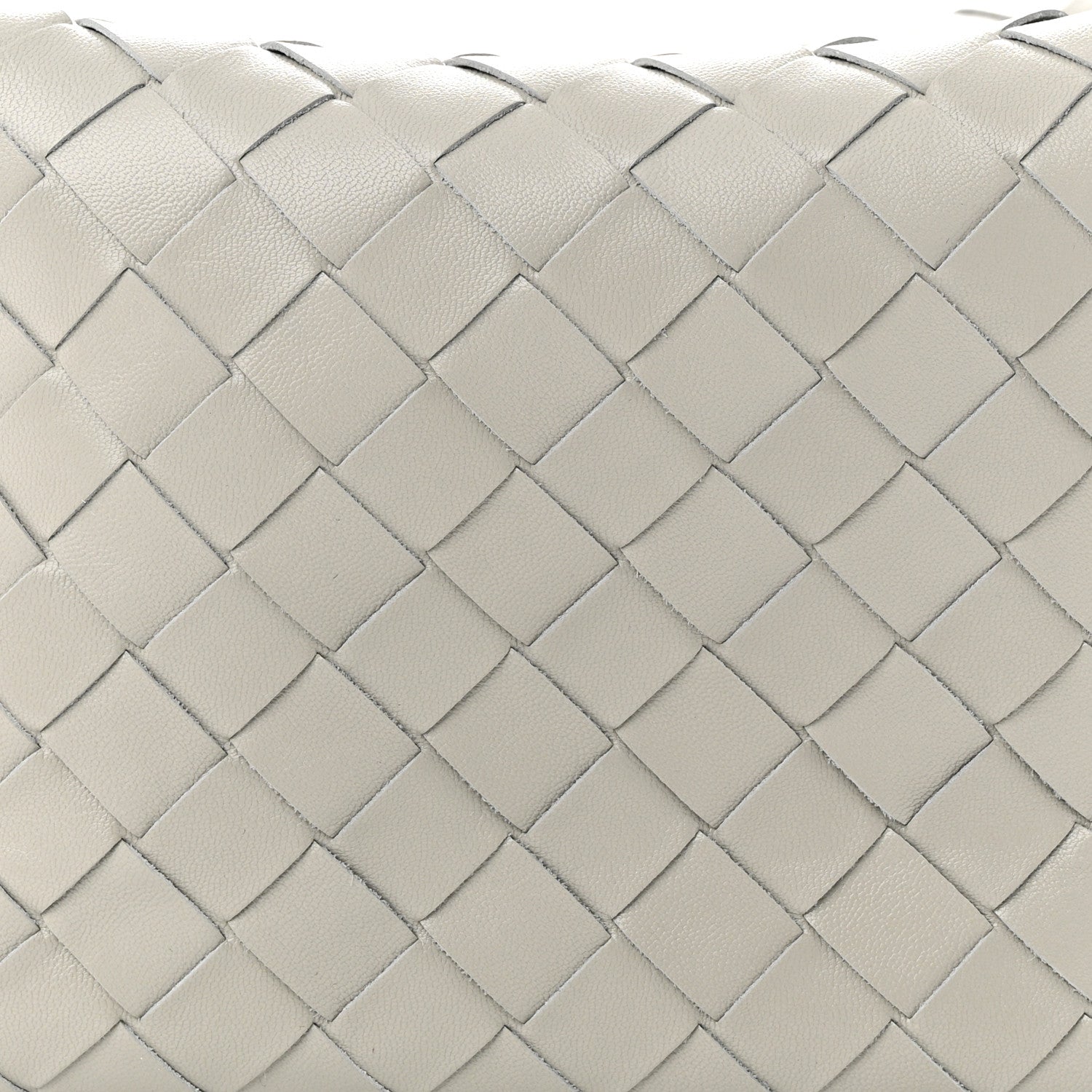 Bottega Veneta Calfskin Nappa Intrecciato Mini Wallace Agate Grey 8 of 10
