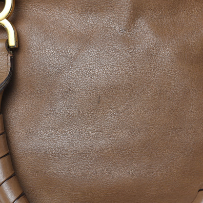 Chloe Calfskin Braided Medium Marcie Satchel Nut 14 of 19