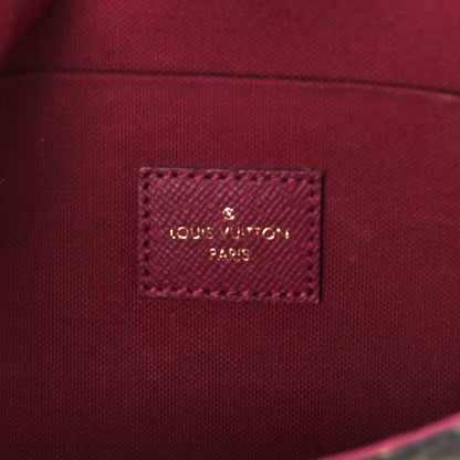 Louis Vuitton Monogram Pochette Felicie Chain Wallet Fuchsia 8 of 16