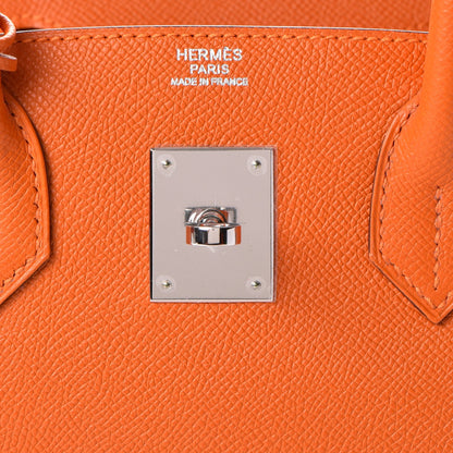 Hermes Epsom Birkin 30 Orange 22 of 36