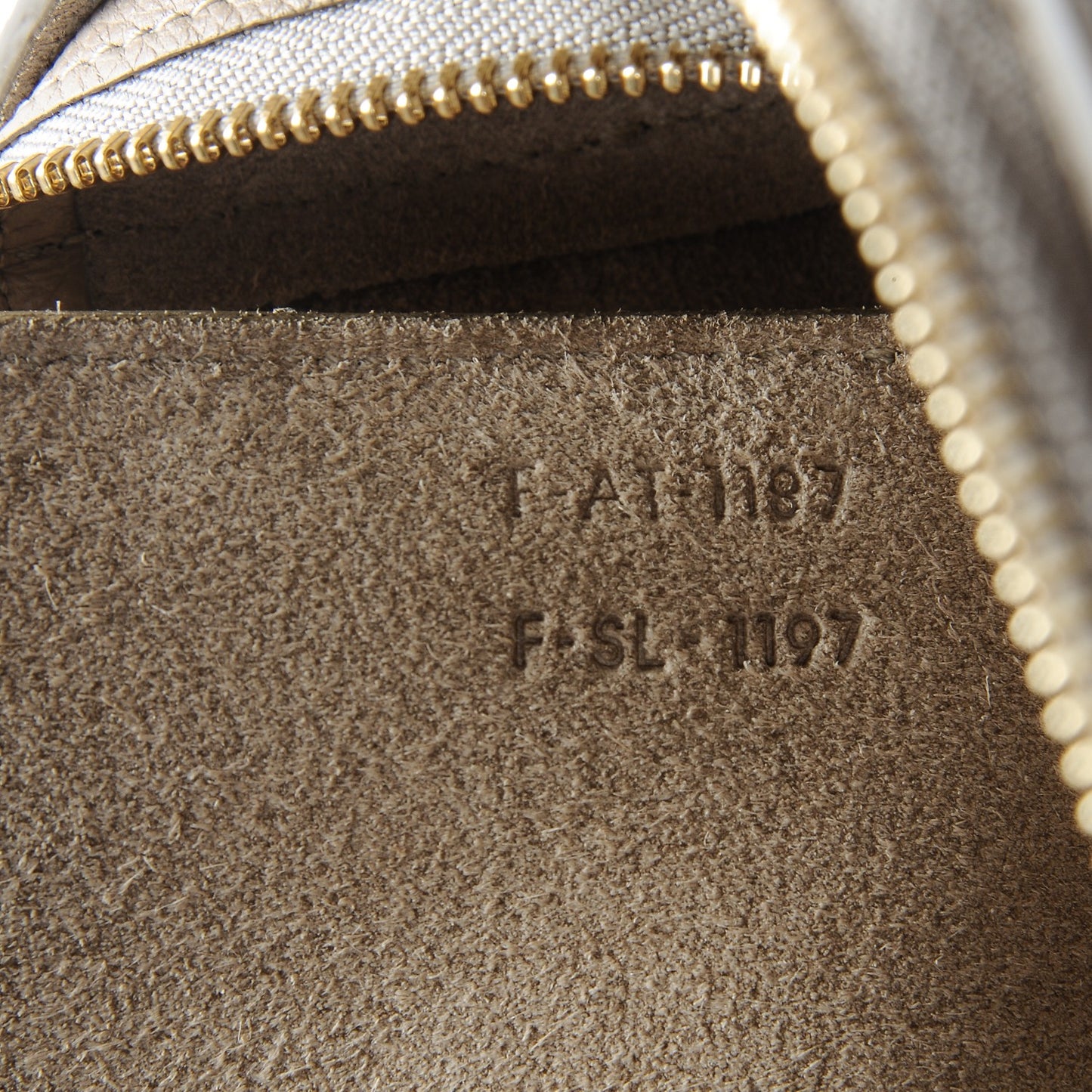 Grained Calfskin Mini Belt Bag Light Taupe