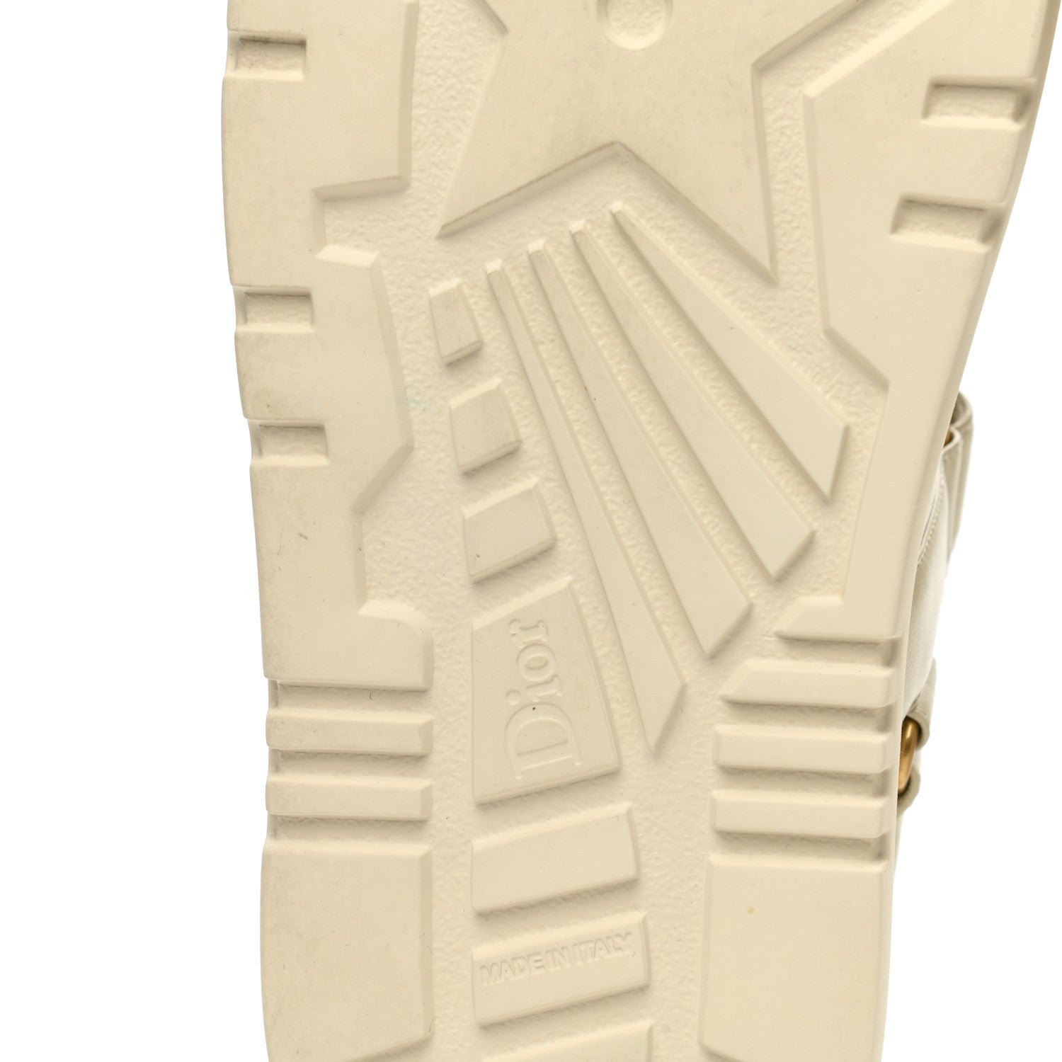 Christian Dior Lambskin Dioract 10mm Sandals 39 Off White 6 of 10