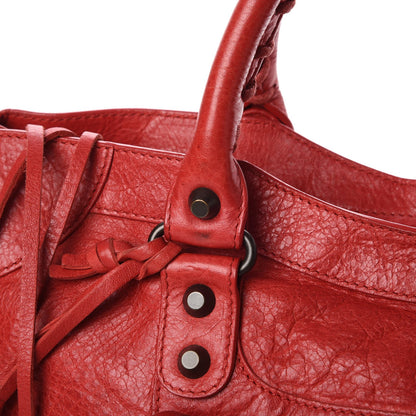 Balenciaga Agneau Classic Hardware City Rouge Coquelicot 11 of 16
