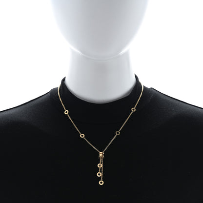 Bulgari 18K Yellow Gold B.Zero1 Lavalier Necklace 2 of 4