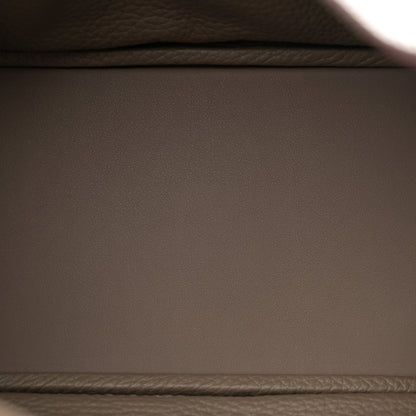 Hermes Taurillon Clemence Lindy 26 Etoupe 5 of 11