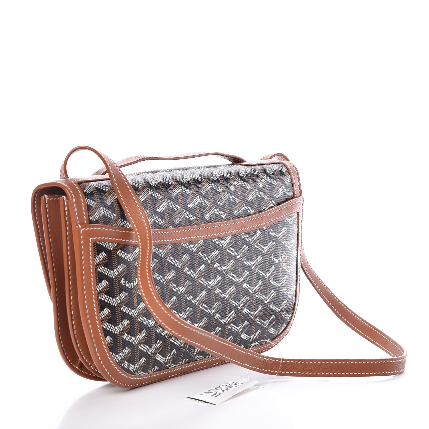 Goyard Goyardine 233 PM Shoulder Bag Black Gold 4 of 11