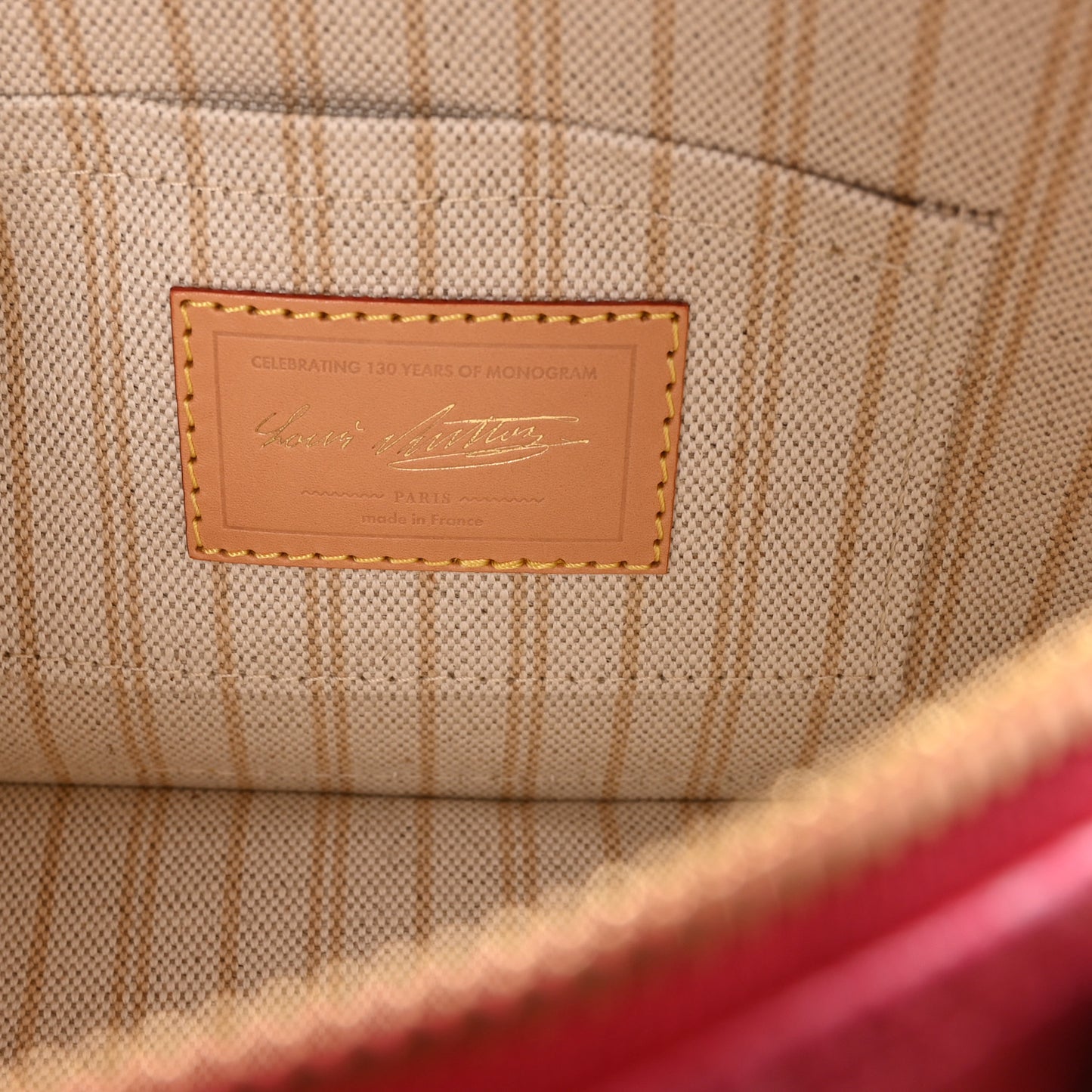 Monogram Origine Alma BB Rose Ruban
